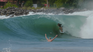 Dylan Graves and Dane Gudauskas Rip a Man-Made Wedge on an Artificial Island in Nigeria